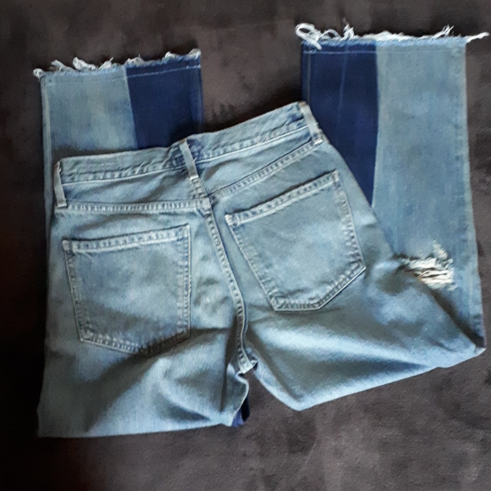 COH Cora Crop Relaxed Shadow lnseam Jeans - Picture 3 of 7